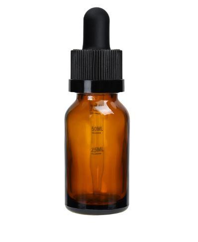 15ml Child Resistant Amber Glass Tincture Dropper Bottles 156 Count at Flower Power Packages