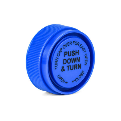 Opaque Blue 13 Dram Reversible Cap Vials for Medical Pharmacies & Dispensaries