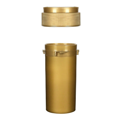 Opaque Gold 13 Dram Reversible Cap Vials for Medical Pharmacies & Dispensaries