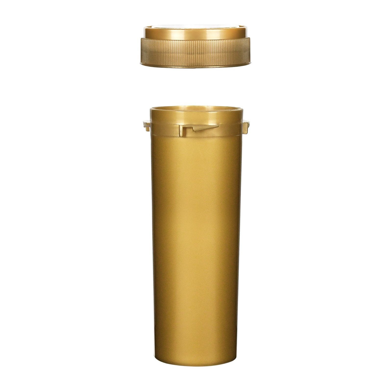 Opaque Gold 60 Dram Reversible Cap Vials for Medical Pharmacies & Dispensaries