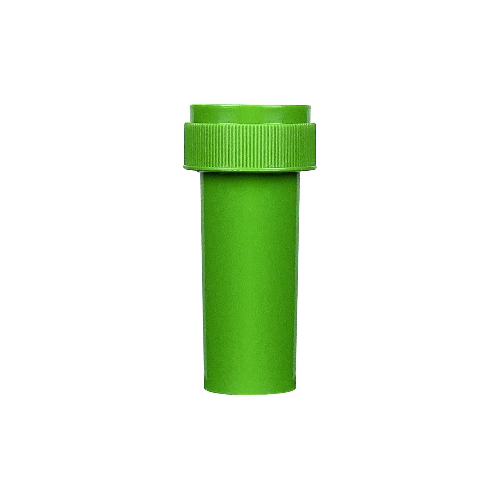 Opaque Green 40 Dram Reversible Cap Vials 150 COUNT at Flower Power Packages