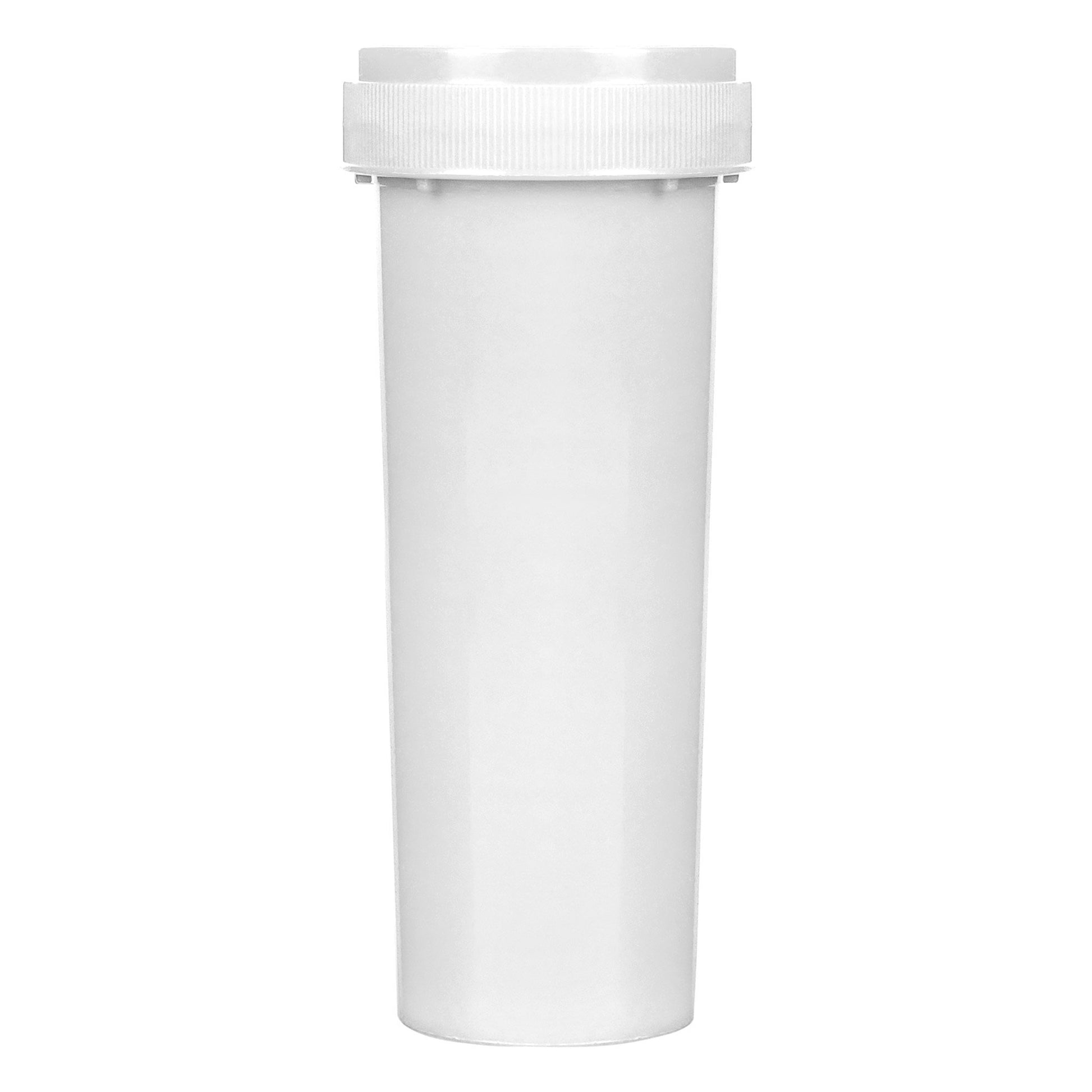 Opaque White 60 Dram Reversible Cap Vials 100 COUNT at Flower Power Packages