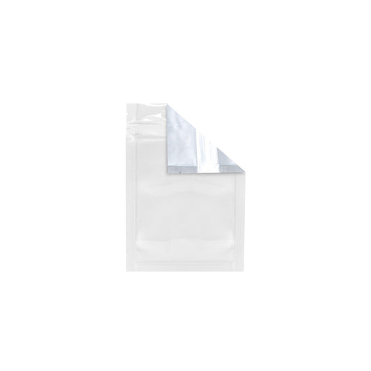 Mylar Bag Tear Notch Clear White 1G 1000 COUNT at Flower Power Packages